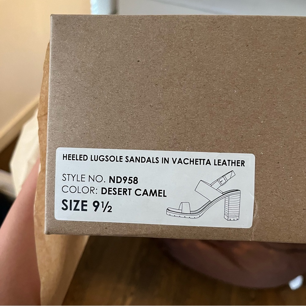 Madewell Kiera Lugsole Sandal Heel - Picture 5 of 7